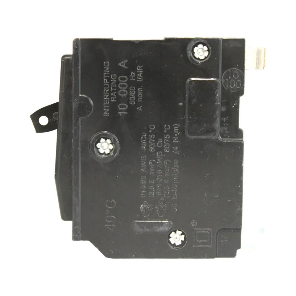 Square D QO130 30 Amp Single Pole 120V Plug-In Standard Trip Circuit Breaker UL