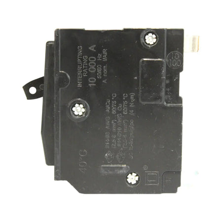 Square D QO130 30 Amp Single Pole 120V Plug-In Standard Trip Circuit Breaker UL
