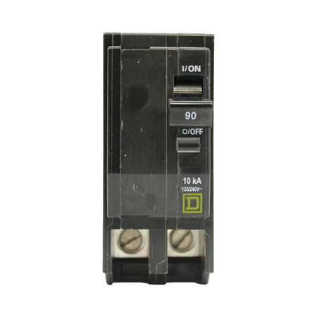 Square D QO290 90 Amp Double Pole 240V Plug-In Standard Trip Circuit Breaker UL