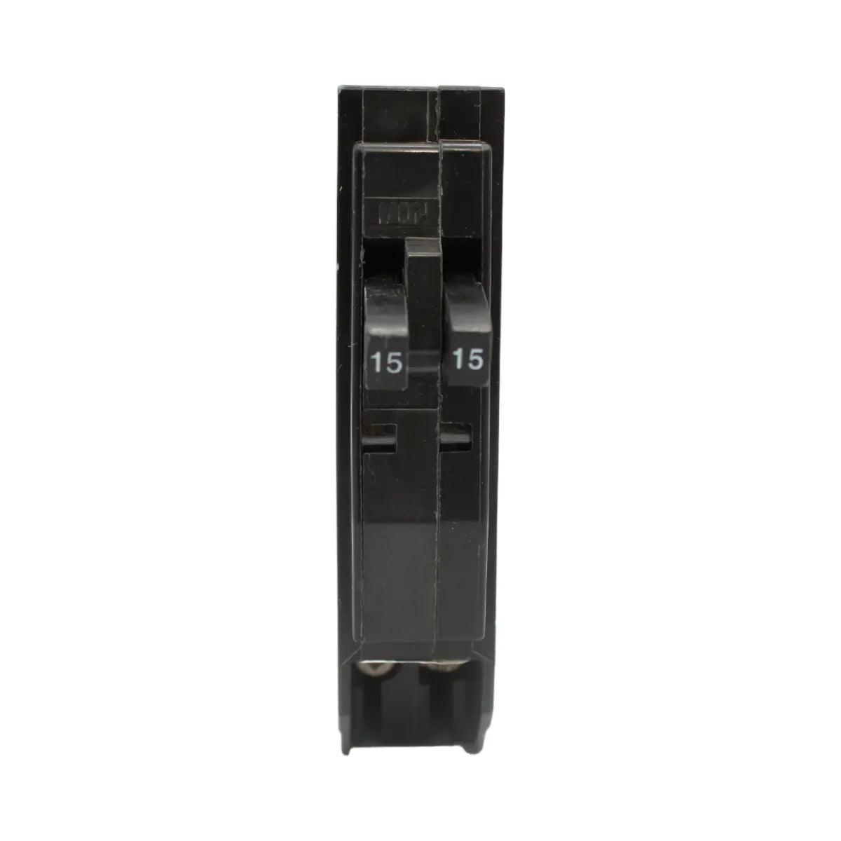 Square D QOT1515 Twin / Tandem 15 Amps 120 Volts 1 Pole Plug In UL Lis Big Stock Electric 1692908626682 Square D QOT1515 Twin / Tandem 15 Amps 120 Volts 1 Pole Plug In UL Lis Big Stock Electric 1692908626682